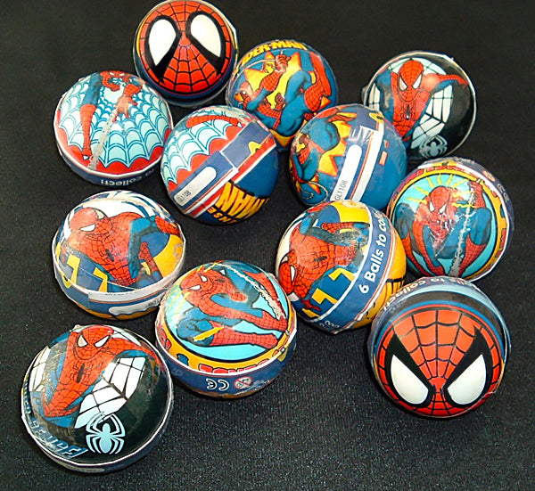 Spiderman Or Marvel Collectable Foam Balls