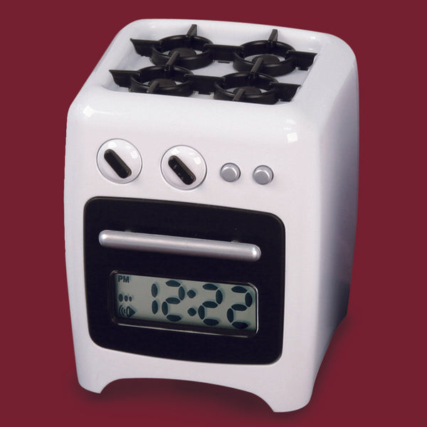 Stove Shaped Plastic Alarm Clock