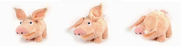 Stuffed Animal Pig. Liquidation Lot Of 1400.