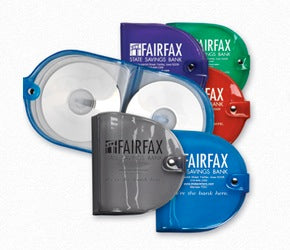 Transparent Vinyl CD Holder