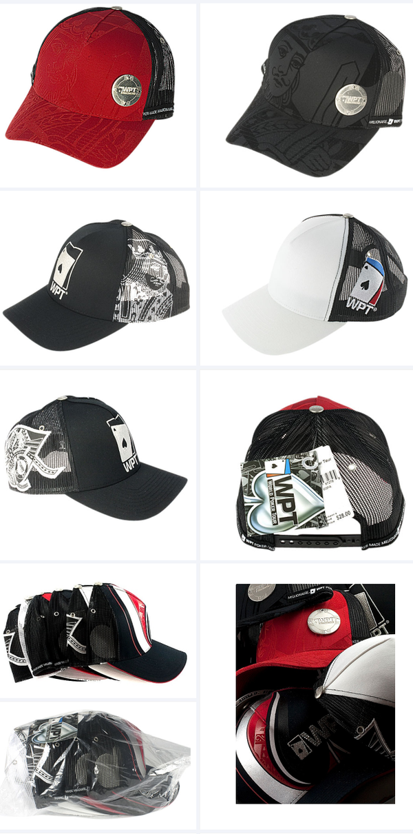World Poker Tour Hats