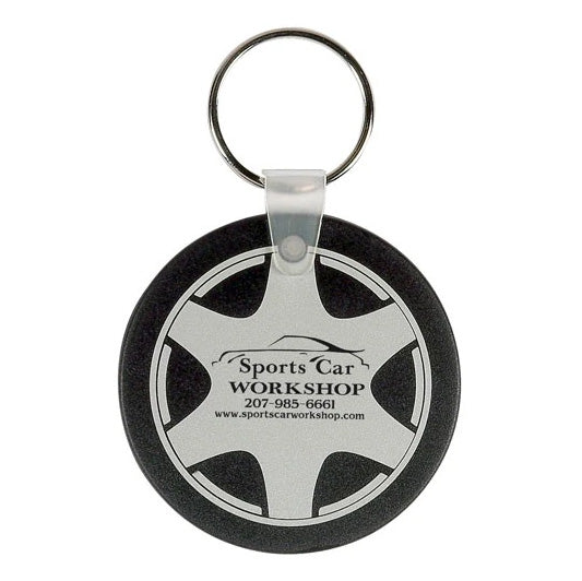 Wheel Key Tag