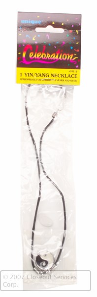 Yin Yang Cord Necklace. Liquidation Lot Of 75,000.