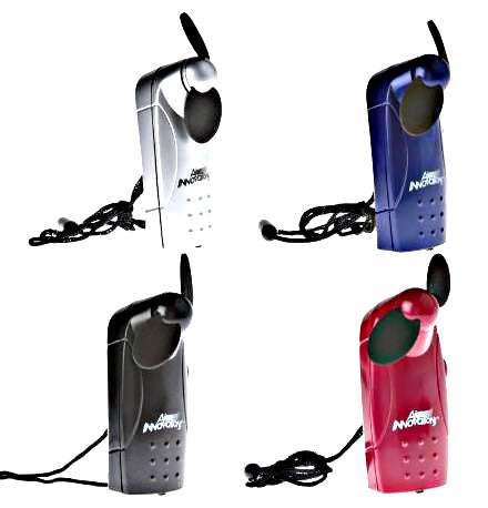 Air Innovations Mini Handheld Portable Fans Set of 4