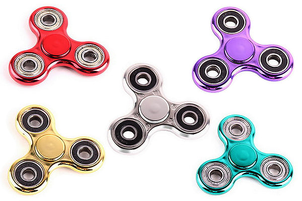 Fidget Hand Tri Spinner Assorted