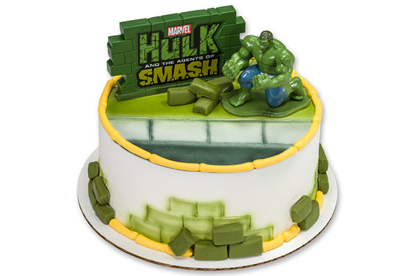 Hulk Agents of SMASH Cake Topper