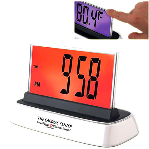 Jumbo LCD Multi Color Multi Function Clock