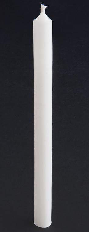 Dozen White Candles