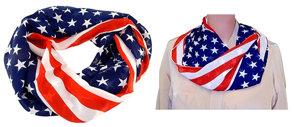 Patriotic Infinity Scarf