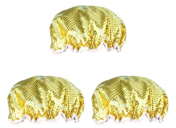 Sequined Shower Cap