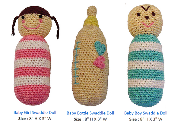Amikins Swaddle Dolls
