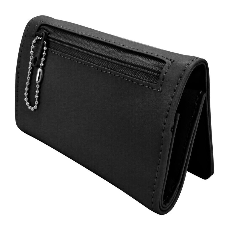 Faux Leather Tobacco Wallet, Lighter Loop, Paper Holder, Magnetic Flap.