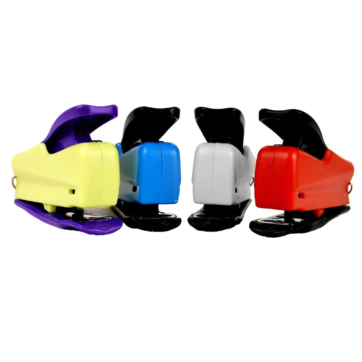 PaperPro Nano Mini Stapler - 5 Pack In Assorted Colors, Compact Spring-Powered Desk Stapler