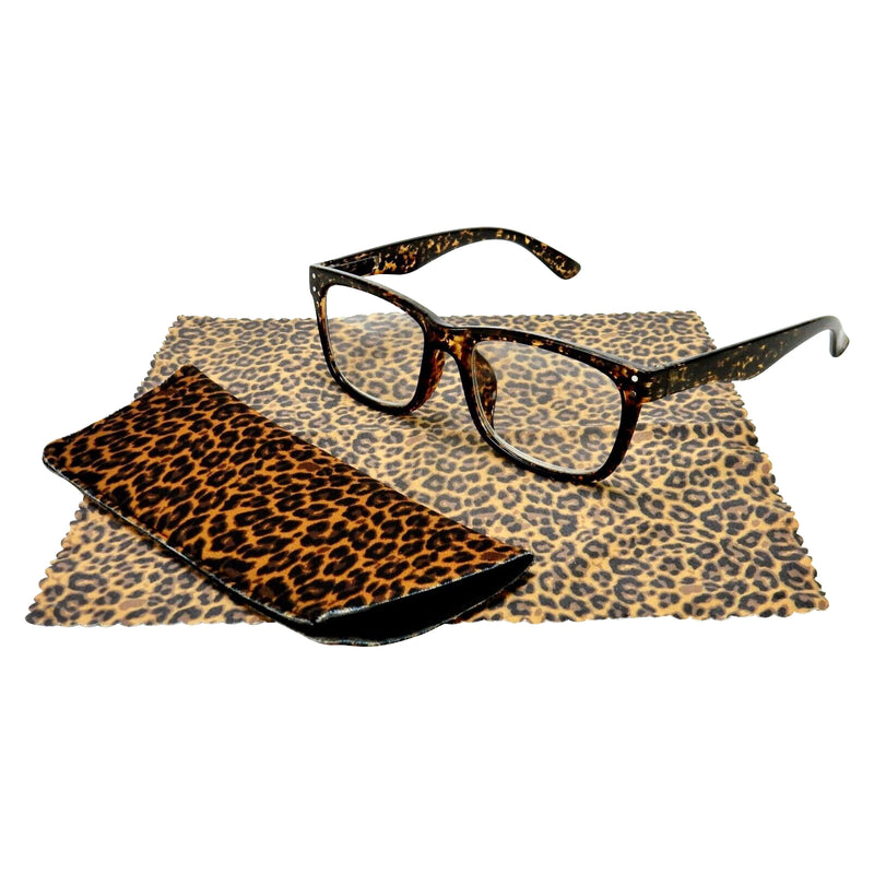 Animal Print Reading Glasses, Assorted Colors/Styles/Strength, Koenig/Kinglsey