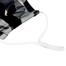 Camouflage Cloth Face Mask, Adjustable Ear Bands, Clik Clak.