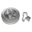 Support Ribbon Cookie Cutters, Set of 3 Sizes, Slip Cover Storage Tin.