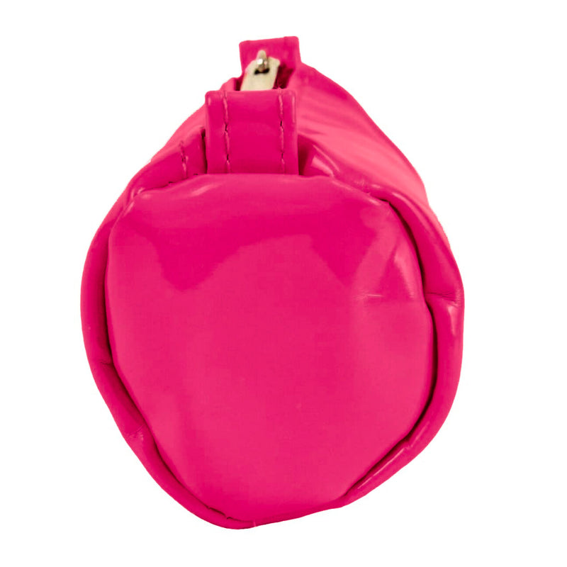 Mini Barrel Polyurethane Bag, Cosmetics, Jewelry, Hair Supplies, Clik Clak.