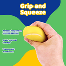 320-Piece Set Tennis Ball Stress Relief Toys, 2.5", Arthritis Therapy
