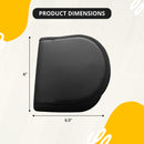 Durable Nylon Zippered CD/DVD Storage Case - Securely Holds 12 Discs