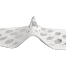 Novelty Cloth Face Mask, Silver Hot Lips, Adjustable Ear Bands.