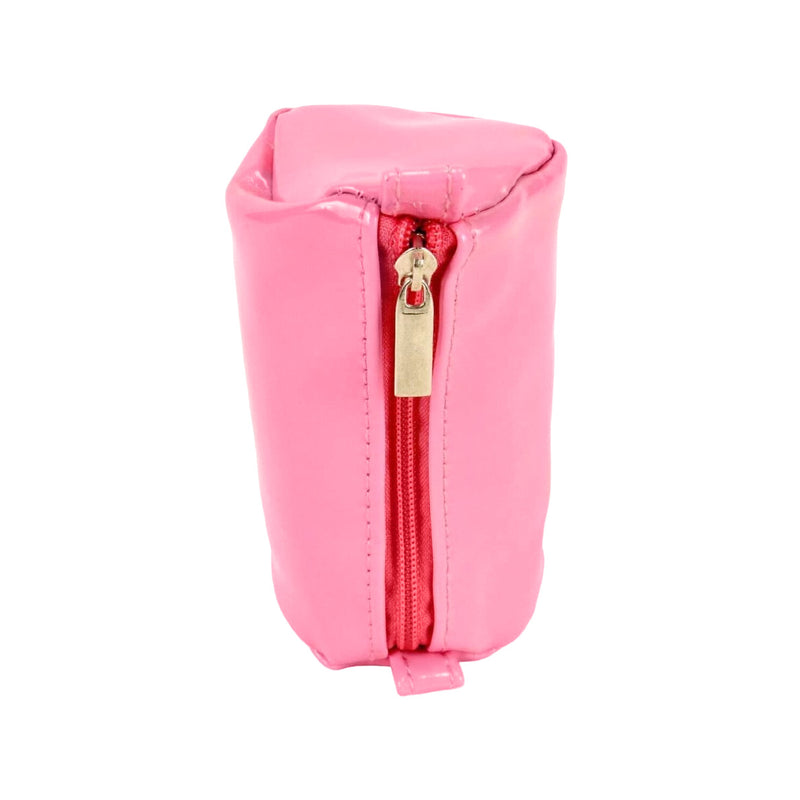 Mini Barrel Polyurethane Bag, Cosmetics, Jewelry, Hair Supplies, Clik Clak.