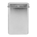 Gum Tin, 2.75" Pocket Size, Silver Tone, Flip Top Lid, PLT