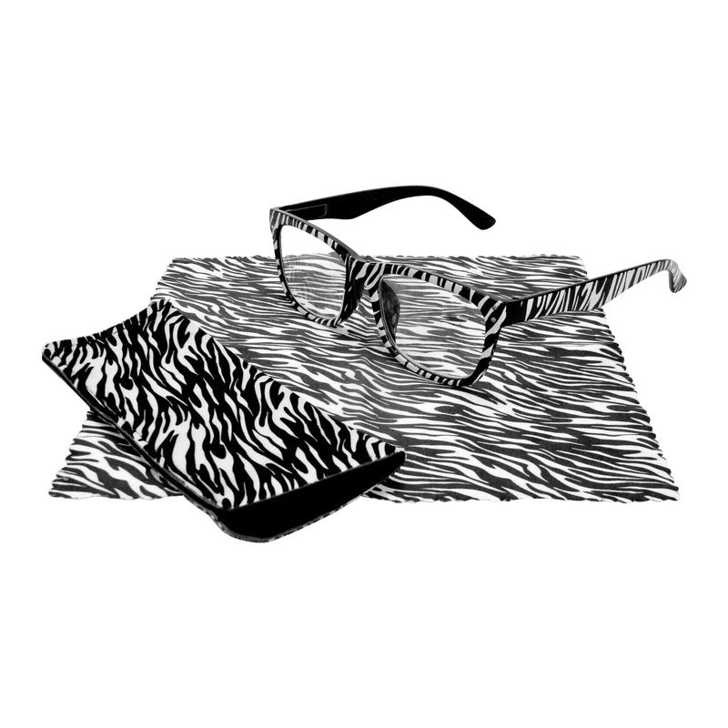 Animal Print Reading Glasses, Assorted Colors/Styles/Strength, Koenig/Kinglsey