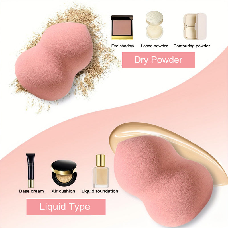 The Finished Edge ~ Cosmetics Applicator, Molded Sponge For Professional Results