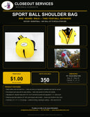 Sport Ball Shoulder Bag