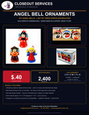 Angel Bell Ornaments
