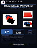 Polyurethane Card Wallet