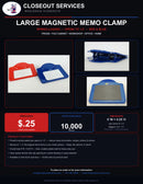 Large Magnetic Memo Clamp