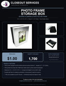 Photo Frame Storage Box