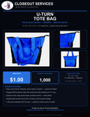 U-Turn Tote Bag