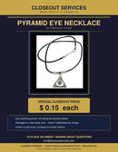 Pyramid Eye Cord Necklace