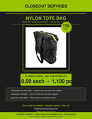 Folding Nylon Tote Bag