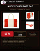 Large Stylish Tote Bags for Beach