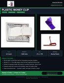 Plastic Money Clip