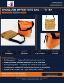 Shoulder Zipper Tote Bag — Tritek — $1.00 Each | 180 Units Available