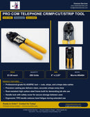 Pro Com Telephone Crimp/Cut/Strip Tool — $1.00 Each | 250 Units Available