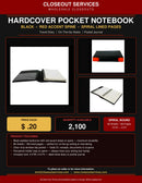 Hardcover Pocket Notebook
