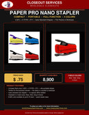 Paper Pro Nano Stapler — 4 Colors