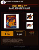 Iron Man 2™ Cake Decorating Kit