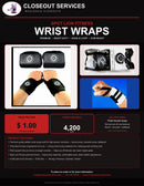 Spot Lion Fitness Wrist Wraps