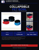 Collapsible Pet Bowl
