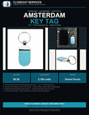 Amsterdam Key Tag