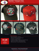Metalidz Designer Hats — Multiple Styles
