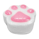 Paw Print Bath Soap For Kids, 3 Oz, White w/Pink Pads, Kingsley For Kids