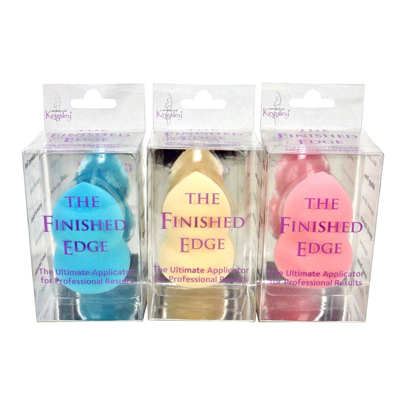 The Finished Edge ~ Cosmetics Applicator, Molded Sponge For Professional Results