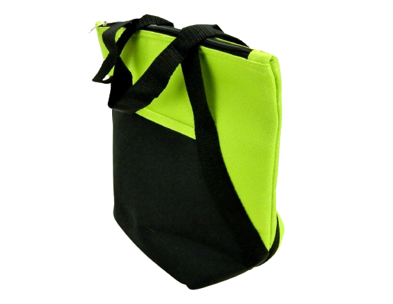 Lime Green Insulated Cooler Tote Bag - Handy and Spacious Lunch-Size Cooler Tote for Keeping Lunches, Beverages, and Groceries Fresh and Cool On-The-Go